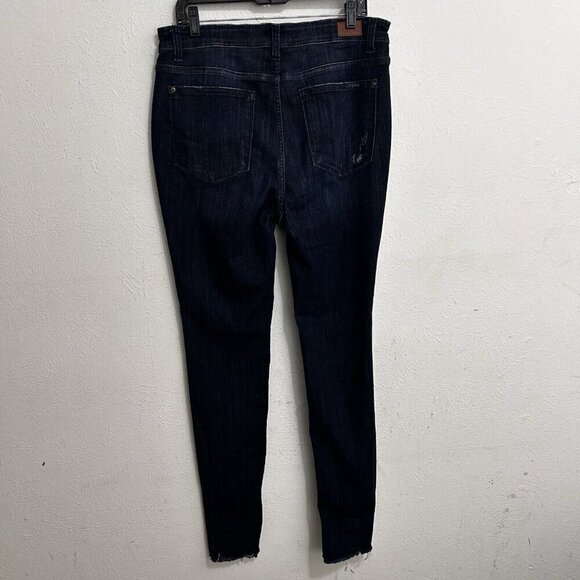 Judy Blue Women’s Basic Babe Roll Cuffed Skinny Jeans Size 15/ 32 JB82340dk - Picture 6 of 12